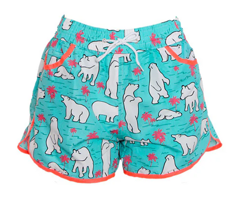 Fashion Board Shorts - Polar Bear Print