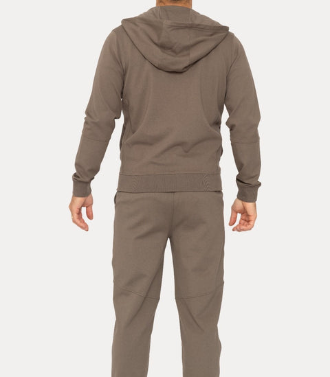 Men's Sleek Knit Zip Up Performance Hoodie