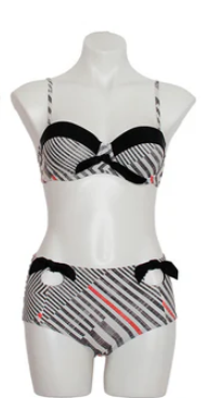 Sun and Sea Moma Retro High Waisted Bikini Bottom