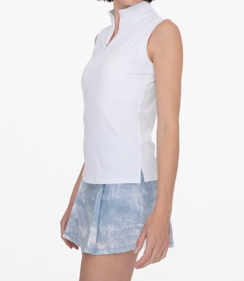 Mock Neck Golf Tank Top