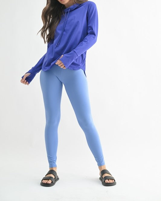 MANHATTAN MINIMAL HIGH-WAIST LEGGINGS