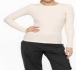 Essential Long-Sleeved Micro-Ribbed Athleisure Top