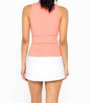 SQUARE NECK RIBBED TANK TOP