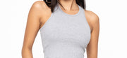 ESSENTIAL MICRO-RIBBED ATHLEISURE TANK TOP