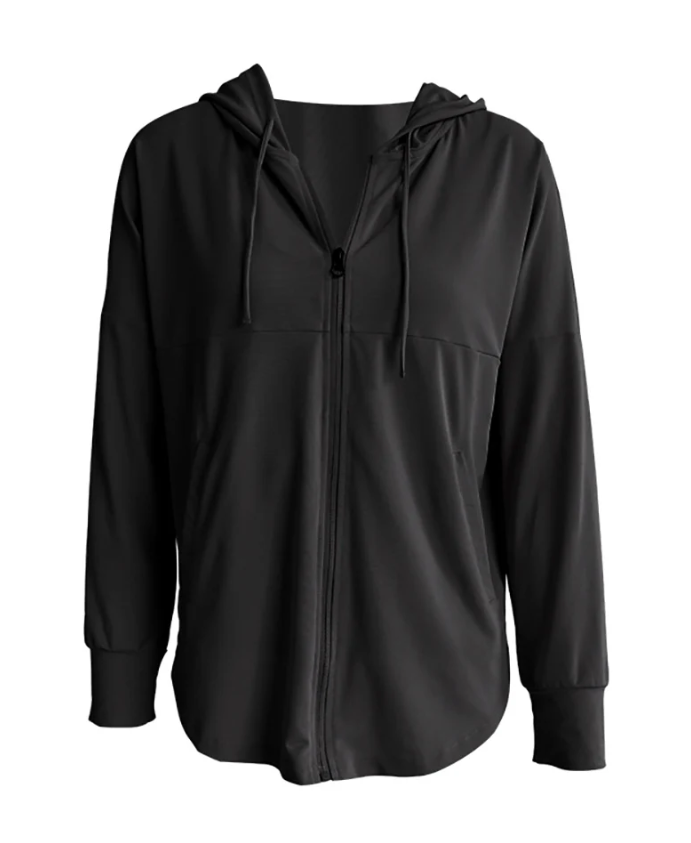 Yoga Full Zip Hooded Jacket