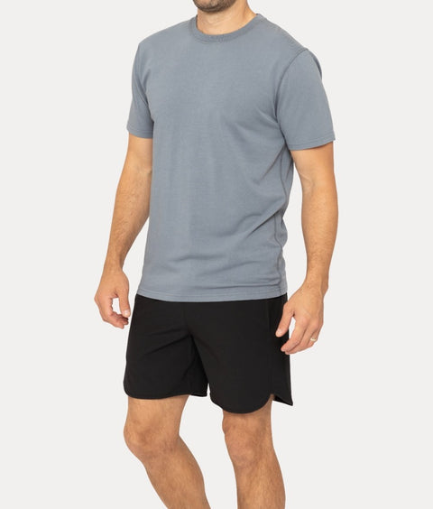 Pima Cotton Blend Short Sleeve Tee