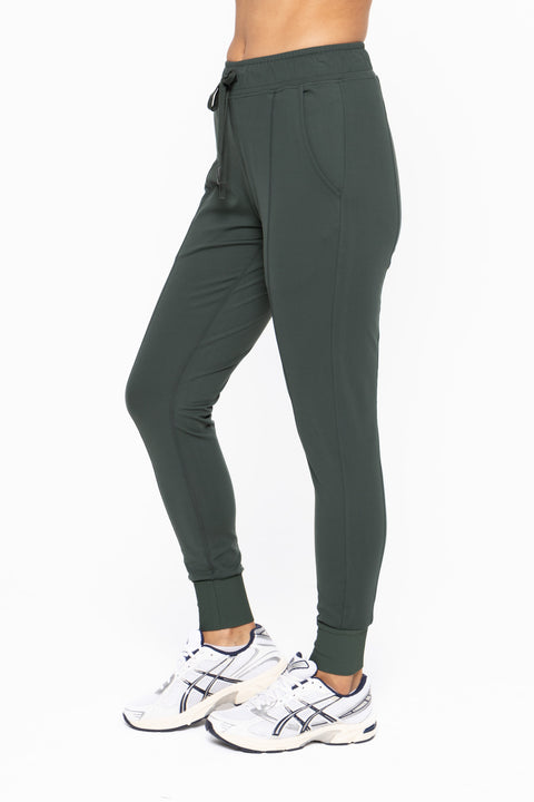 Slim-Fit Paneled Joggers