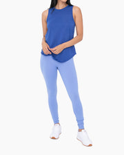 TAPERED BAND ESSENTIAL SOLID HIGHWAIST LEGGINGS