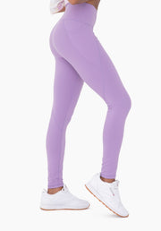 TAPERED BAND ESSENTIAL SOLID HIGHWAIST LEGGINGS