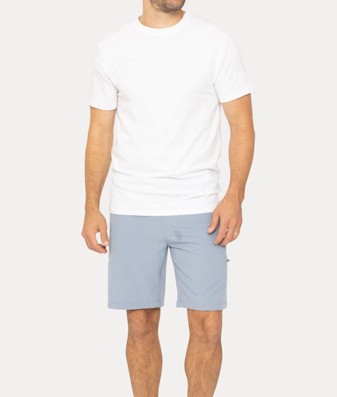 Pima Cotton Blend Short Sleeve Tee