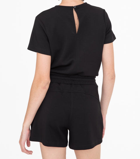 KEYHOLE BACK ROMPER