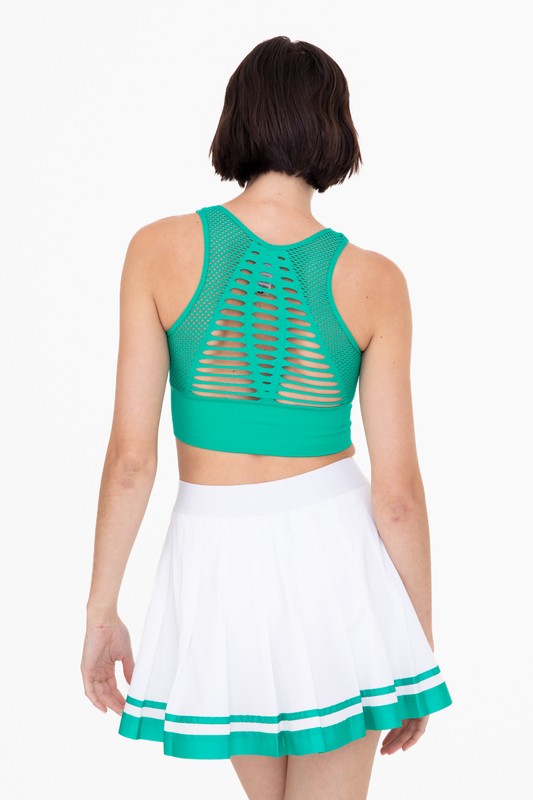 Laser Cut Seamless Sports Bra