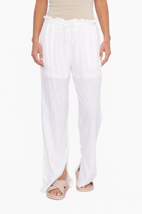 WIDE LEG RESORT PANTS