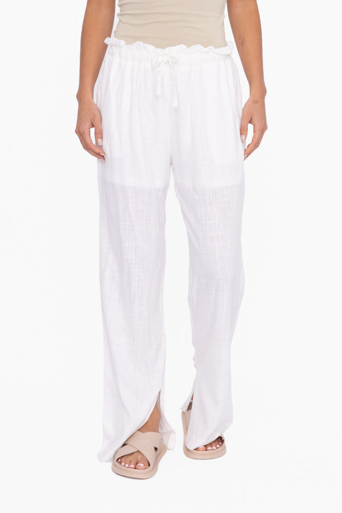 WIDE LEG RESORT PANTS