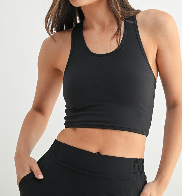 Extreme Racer Fitted Cropped Tank