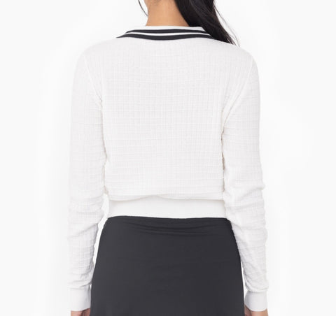 Collared Knit Sweater