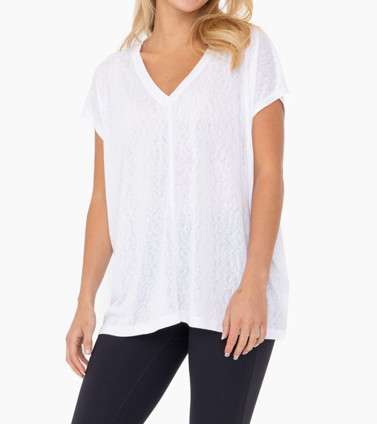 Modal Blend Relaxed V-Neck
