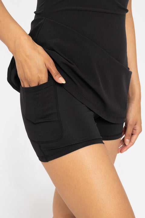 VERSATILE V-NECK ACTIVE DRESS