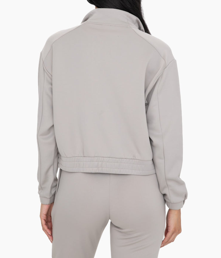 Mock Neck Zip-up Active Jacket