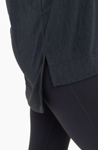 Modal Blend Hi-Lo V-Neck