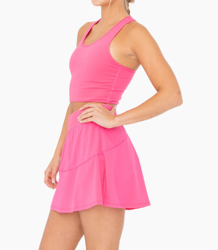 Extreme Racer Fitted Cropped Sports Bra