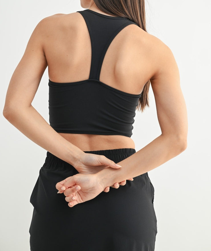 Extreme Racer Fitted Cropped Tank