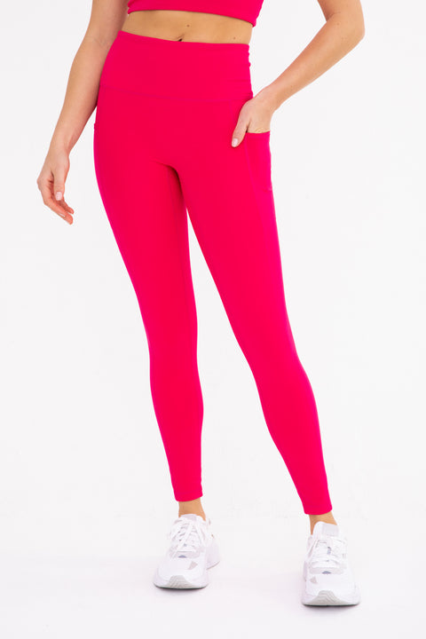 Sweetheart No Front Seam Highwaist Pocket Leggings