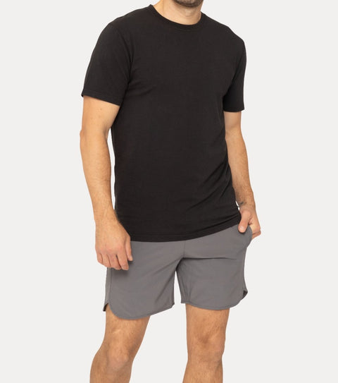 Pima Cotton Blend Short Sleeve Tee