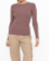 Essential Long-Sleeved Micro-Ribbed Athleisure Top