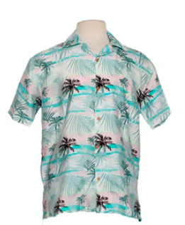 INGEAR Men's Hawaiian Button Down Shirts