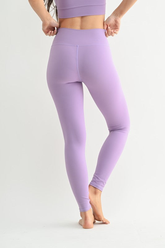 MANHATTAN MINIMAL HIGH-WAIST LEGGINGS