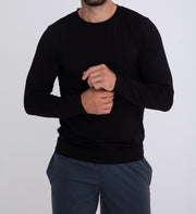 Pima Cotton Blend Long Sleeve