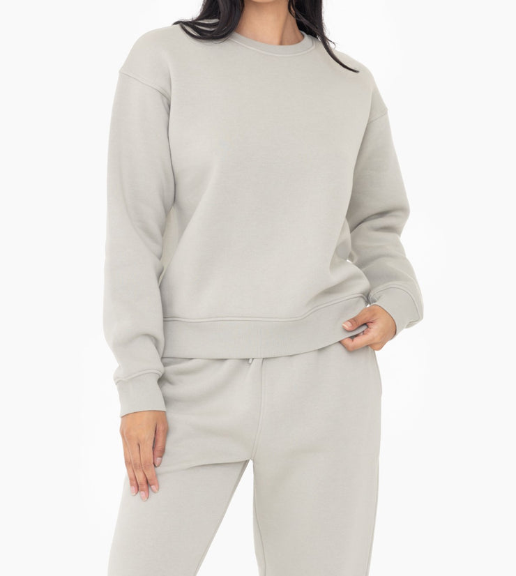 Classic Fit Fleece Sweatshirt