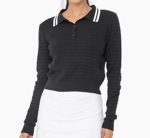 Collared Knit Sweater