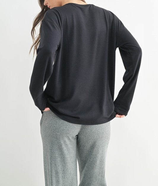 Cozy Unisex Hacci Long Sleeve
