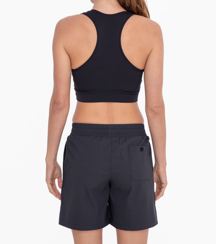 Crossover V-Neck Sports Bra