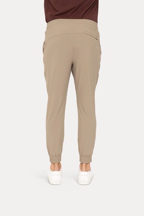 High-Waisted Ankle Joggers