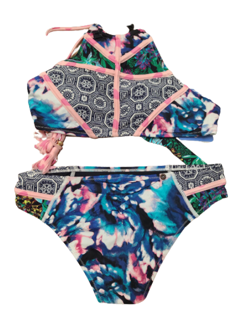 Kuleana Juniors Halter Bikini Limited Edition Swimwear Set