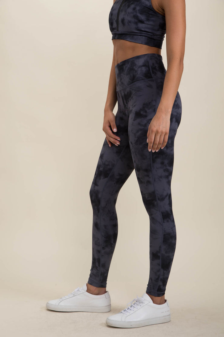 Tie-Dye High-Waisted Leggings