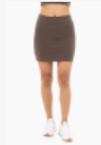 COTTON BLEND SKORT