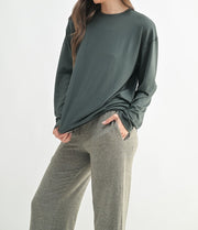 Cozy Unisex Hacci Long Sleeve