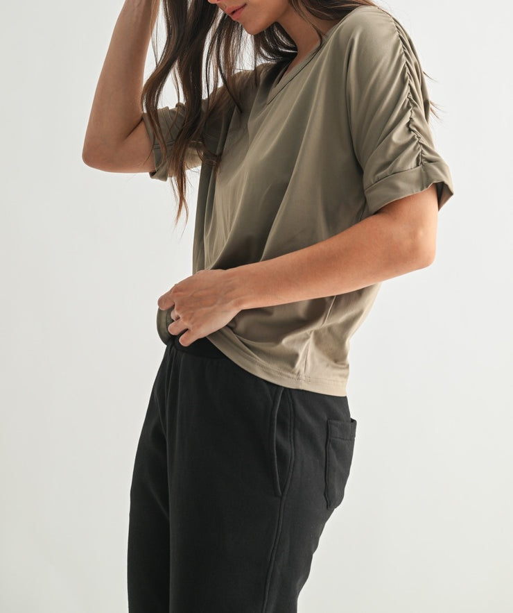 Elegant Touch Loose Fit Tee