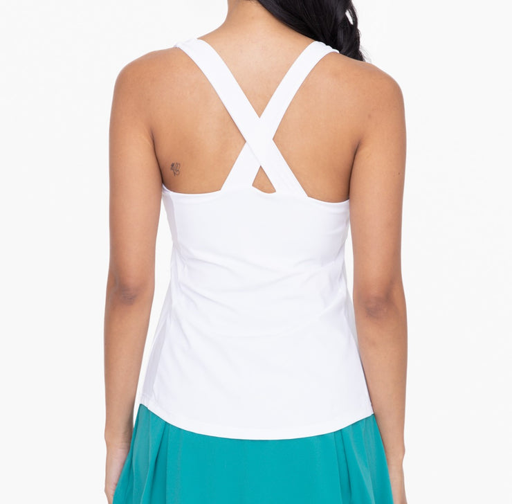 V-NECK ACTIVE TANK TOP - UV PROTECTION