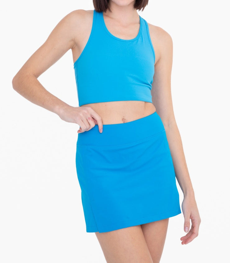 Extreme Racer Fitted Cropped Sports Bra