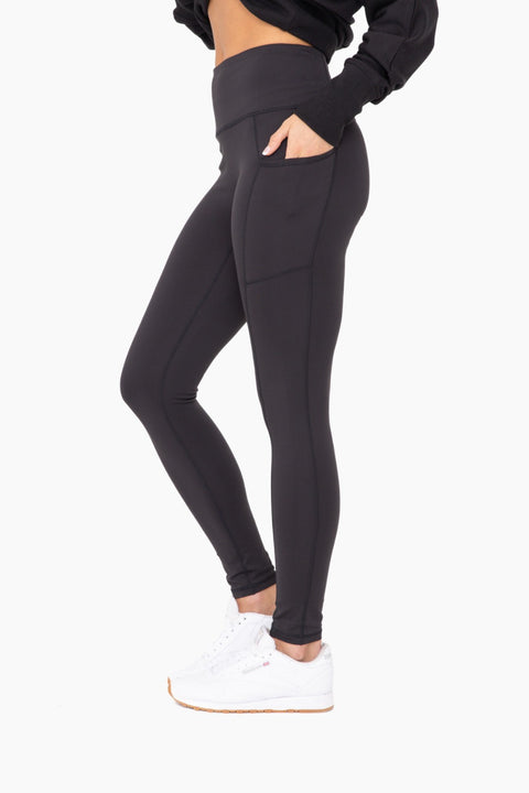 Sweetheart No Front Seam Highwaist Pocket Leggings