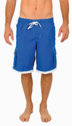 Surf Avenue Men's Swim Trunks with Cargo Pockets