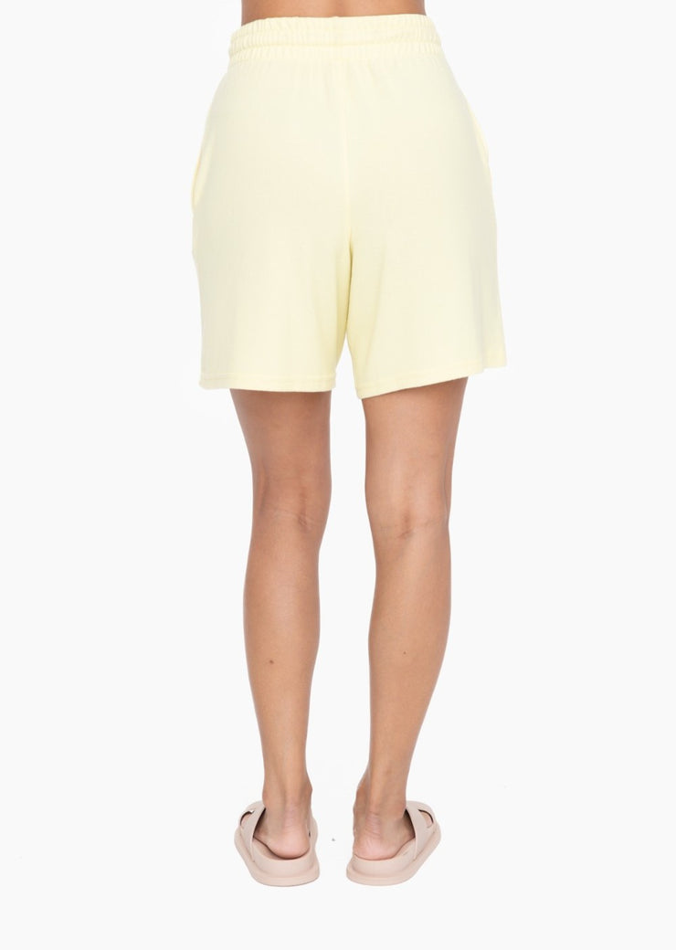 Brushed Hacci Bermuda Shorts