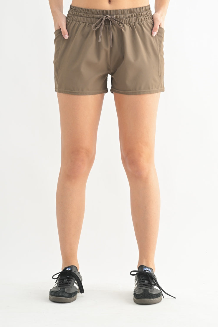 Drawstring Pocket Shorts