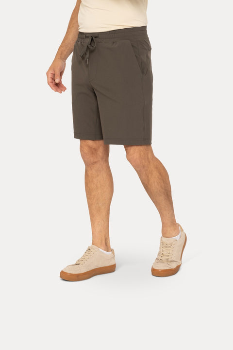 DRAWSTRING SHORTS WITH POCKETS